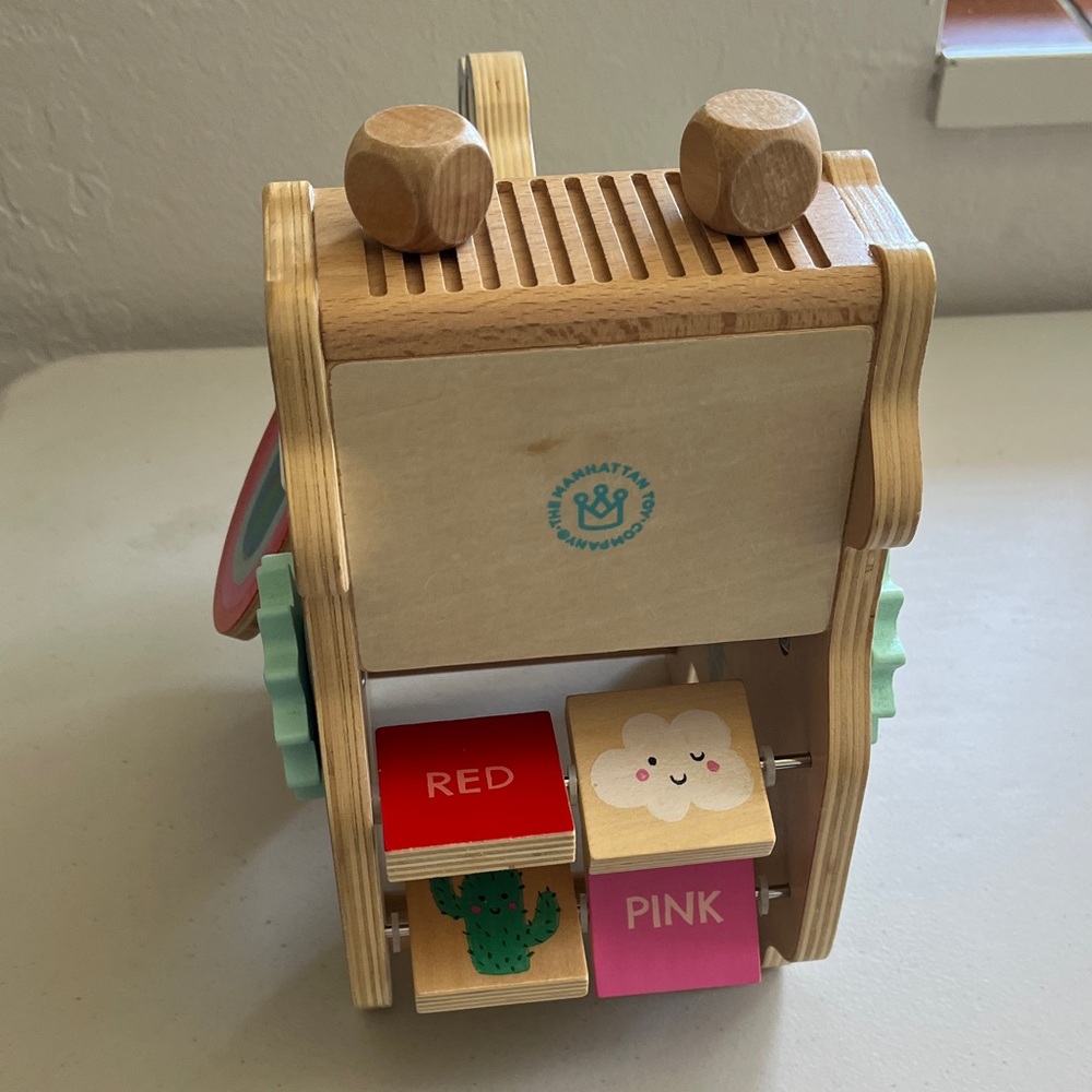 Manhattan Toy Company Wood Musical Llama Learning Toy for Toddlers - Picture 4 of 4